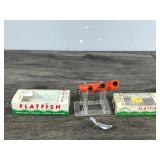 2 - Collectible Flatfish Fishing Lures in Boxes