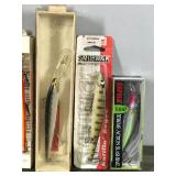 Lot of 5 Fishing Lures in Original Packages - see description for more info