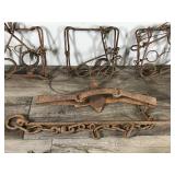 Lot of 7 Hunting Traps