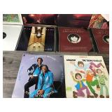 Lot of Rock & Roll Vinyl Albums - Seals & Crofts - Santana - Bob Seger - Linda Ronstadt - Righteous Brothers - The Young Rascals - Rush - Rolling Stones & More