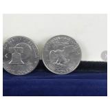 5 - Eisenhower One Dollar Coins - see description for more info