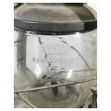 Antique Dietz D-LITE No 2 Kerosene Lantern Oil Lamp New York USA w/Clear Glass
