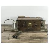 Vintage Tube Radio Atwater Kent Model 55 FC 26 hz 14 Watt Amplifier