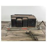 Vintage Tube Radio Atwater Kent Model 55 FC 26 hz 14 Watt Amplifier