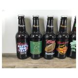 Lot of 7 Large Collectible Budweiser Bottles
