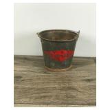 Vintage Grain Belt Small Metal Pail