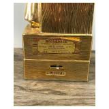 VINTAGE ELVIS PRESLEY GOLD MCCORMICK WHISKEY DECANTER MUSIC BOX "MY WAY" 1977