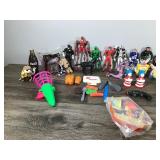 Lot of Toys - Transformers - McDonald’s - Horse - Power Ranger Figurines - Marvel Wolverine and More