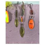Lot of Fishing Spoon Lures and More - see description for more info