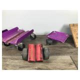 Aluminum Dolly’s (4 wheel) - 2 Wheel Steel Dolly - 1 Wheel Wood Dolly