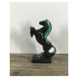 Vintage Drip Glazed Blue Mountain Pottery Stallion Horse
