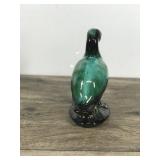 Vintage Drip Glaze Blue Mountain Pottery Duck Figurine
