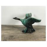 Vintage Drip Glaze Blue Mountain Pottery Canadian Goose Figurine