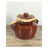 Vintage McCoy Pottery #341 Brown Drip Bean Pot / Cookie Jar – USA
