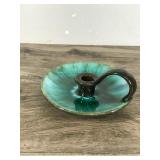 Vintage Blue Mountain Pottery Candle Holder