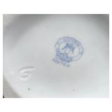 Vintage Carlsbad Victoria Floral Pansies Pitcher Ewer Cream And Gold Trim - Austria #6