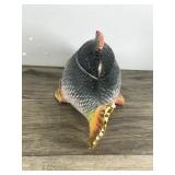 Vintage Koi Fish Cookie Jar