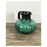 VINTAGE BLUE MOUNTAIN POTTERY BMP Canada Pitcher Ewer Creamer Vase Drip Glaze 4"