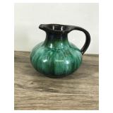 VINTAGE BLUE MOUNTAIN POTTERY BMP Canada Pitcher Ewer Creamer Vase Drip Glaze 4"