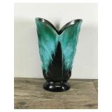 Vintage Drip Glaze BMP Canada Blue Mountain Pottery Embossed Vase