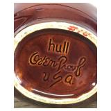 Vintage Hull Pottery Brown Drip Glaze Ceramic Pitcher