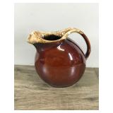 Vintage Hull Pottery Brown Drip Glaze Ceramic Pitcher