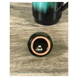 Vintage BMP Canada Drip Glaze Blue Mountain Pottery Coffee Pot