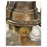 3 - Vintage Kerosine Oil Lamps with a Pack of Oil Lamp Wicks - All 3 of them glow green when you put a black light on them