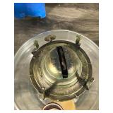 3 - Vintage Kerosine Oil Lamps with a Pack of Oil Lamp Wicks - All 3 of them glow green when you put a black light on them