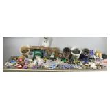 Lot of Hardware & More - Brass Valves - Copper Piping - Solder - Gaskets - Washers - Nails  -  Electrical - Plumbing and More