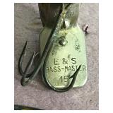 Lot of 10 Collectible L&S Fishing Lures