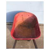 Red Wheel Barrel