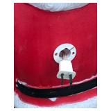 2 - Vintage Santa Claus Lighted Blow Molds