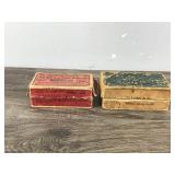 2 - Really Old Winchester Ammo Boxes with Ammo in them - see description for more info
