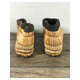 Vintage Hand Made Japanese Straw Shoes