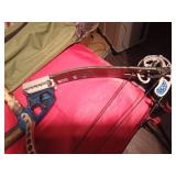 Compound bow with case and accessories