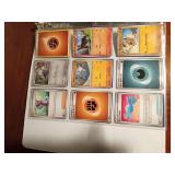 Binder of 90 Pokemon trading cards