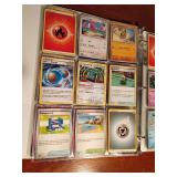 Binder of 90 Pokemon trading cards