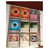 Binder of 90 Pokemon trading cards
