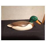 Hand carved and painted wooden duck by WBF II