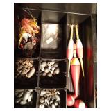 Huge Phantom Pro Plano tackle box full of tackle