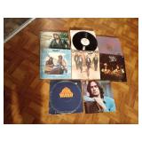 Lot of vinyl albums including a seled Oak Ridge Boys album