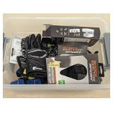 Mixed Bin Sporting Goods - Nut Cups, Gloves, Balls, Etc