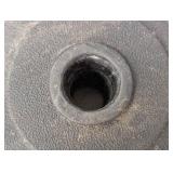 Set of 4 Concrete 7.5# Weights