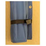 Drop Down Window Security Screen - Blue