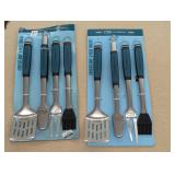 2 Sets of 4 Char Broil Grill Accessories - 8 Pieces Total