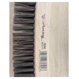Pair of Forney Wire Bristle Brushes - Wood