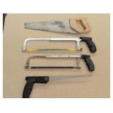 Set of 4 Mixed Saws