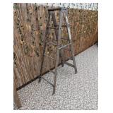 6 Ft Wooden Ladder - Strong and Sturdy