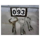 Clamps - qty 3